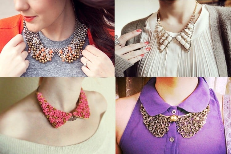 What to wear with Collar Necklaces