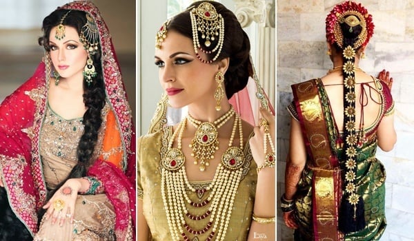 60+ Traditional Indian Bridal Hairstyles For Your Wedding 60+ Traditional Indian Bridal Hairstyles For Your Wedding