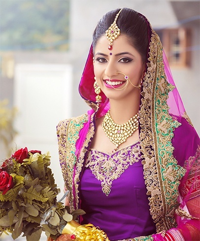 Indian bridal makeup