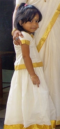 Kasavu grown for onam