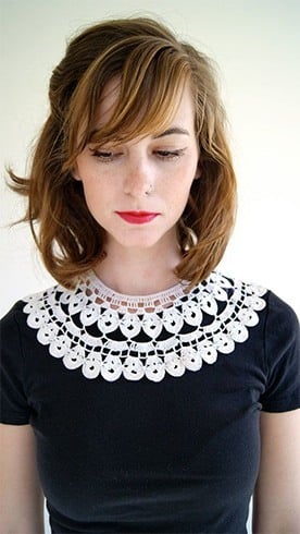 Lace collar necklaces