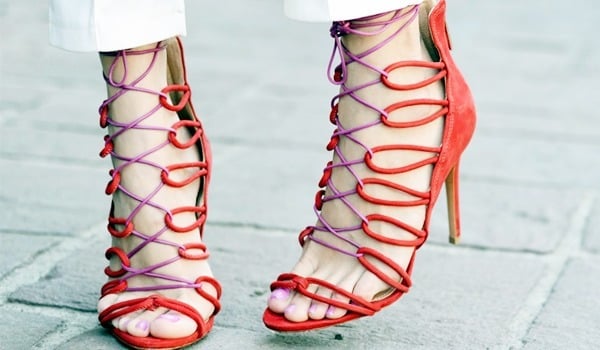 Lace up Sandals