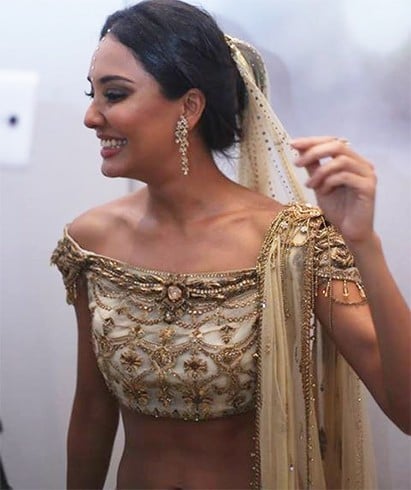 Lisa Haydon at BIBFW 2015