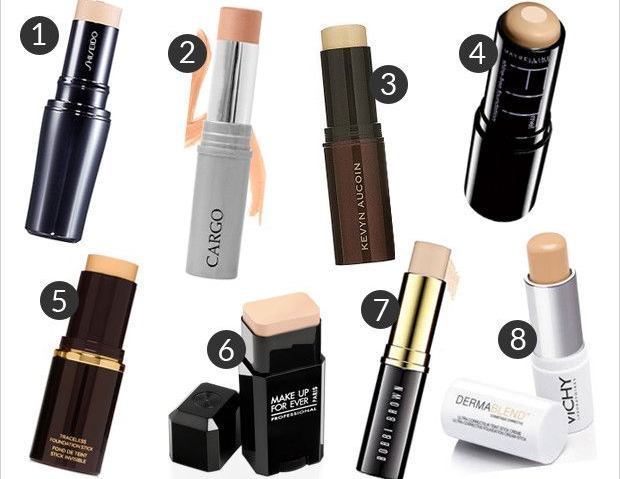 Makeup foundation types