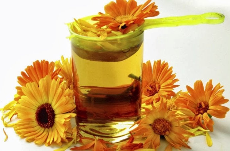 marigold tea benefits for skin