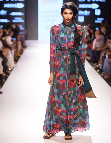 Mmulticolour dress