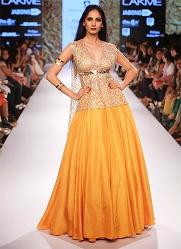 Nikhil Thampi creations for Haldi