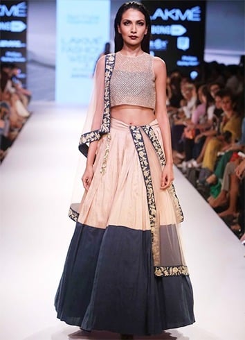 Payal Singhal ombre lehenga