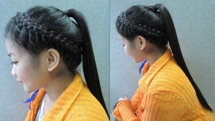 pretty ponytails for womens