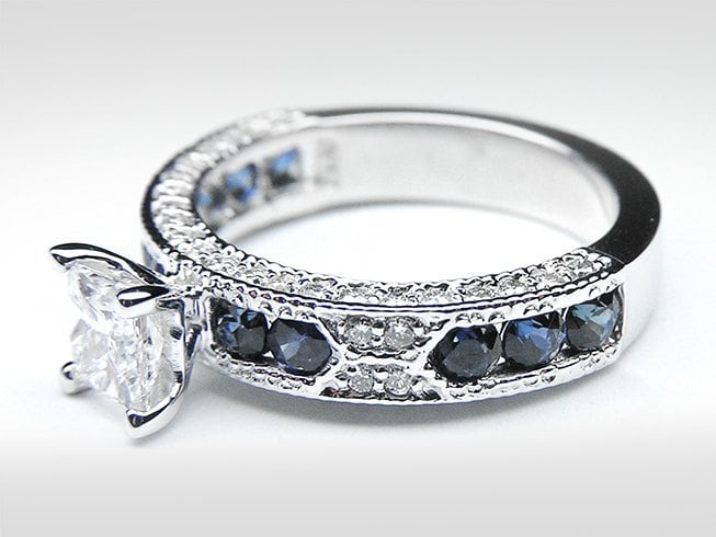 Sapphire engagement ring designs