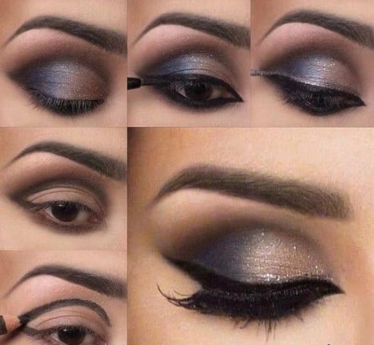 smokey eye look tutorial