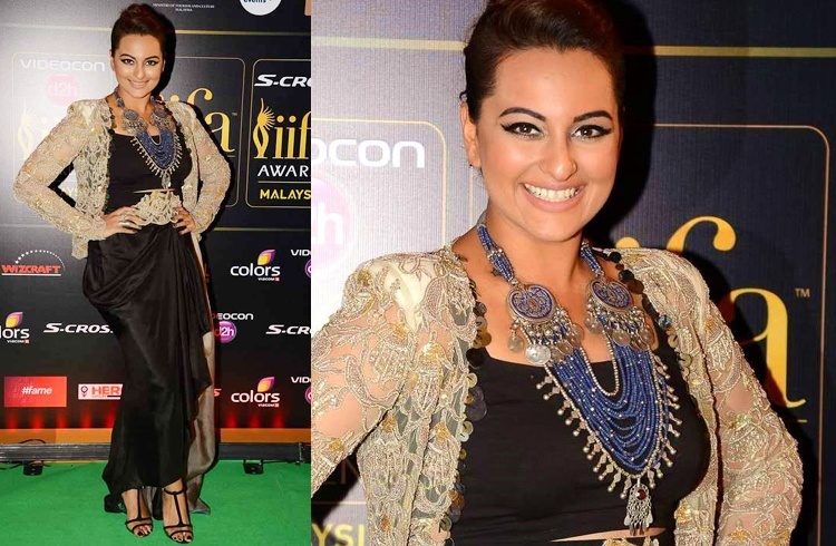 Sonakshi Sinha Amrapali statement jewellery