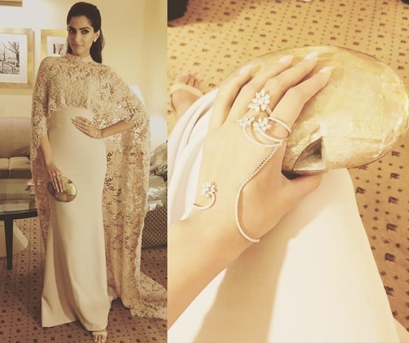 Sonam Kapoor anmol palm cuff