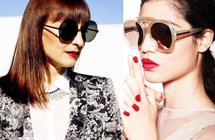 Sunglasses And Lipstick Ideas