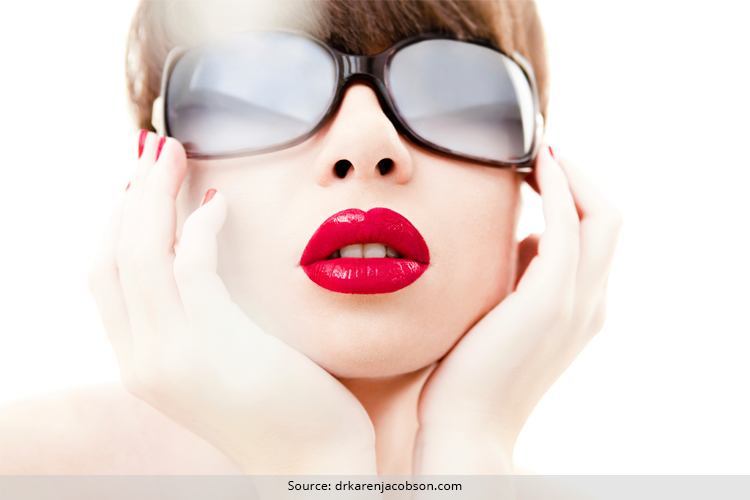 Sunglasses And Lipstick Ideas