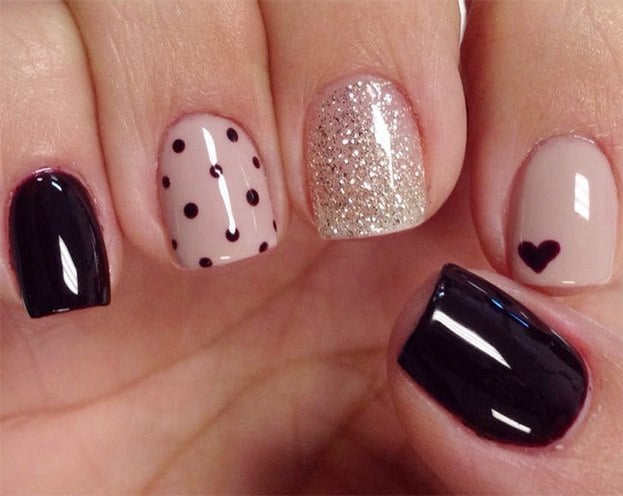 36 Cute Nail Art Designs for Valentine's Day – SORTRA