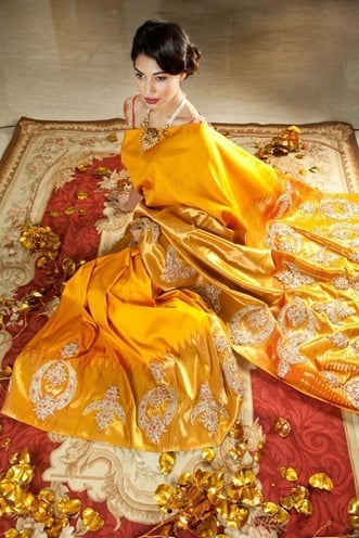 Best christian wedding sarees