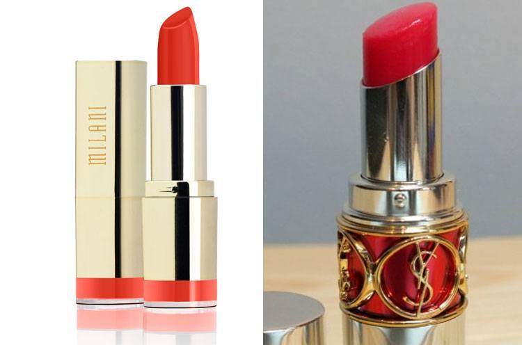 Different type of lipstick shapes