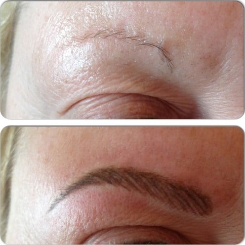 Eyes permanent makeup