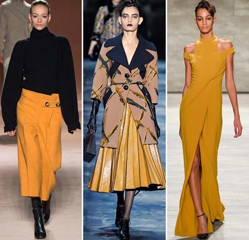 Attention-Grabbing Fall Fashion: Fall/ Winter 2015-2016 Color Trends