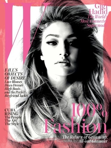 Gigi Hadid's W Magazine September Cover