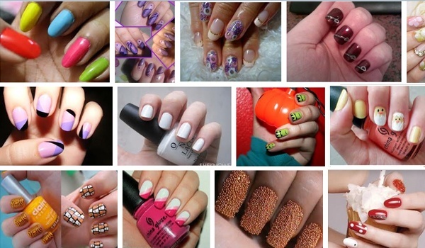 different nail art design tools used