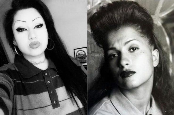 Old School Chola Makeup Styles