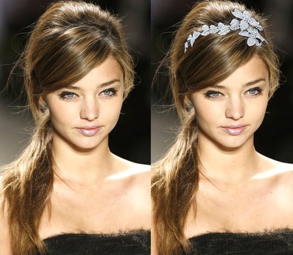 Short hairstyles with headbands