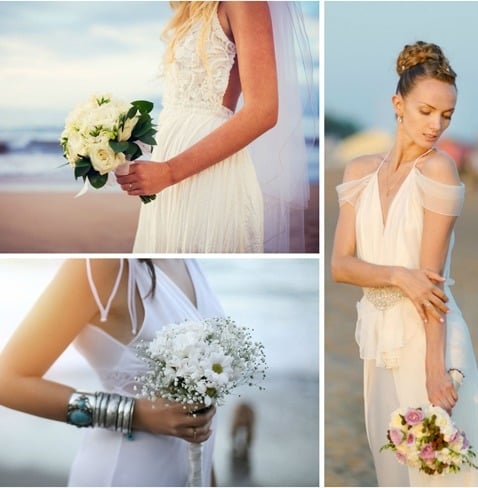 beach wedding dresses