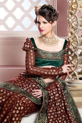 Bridal Saree Blouse Patterns