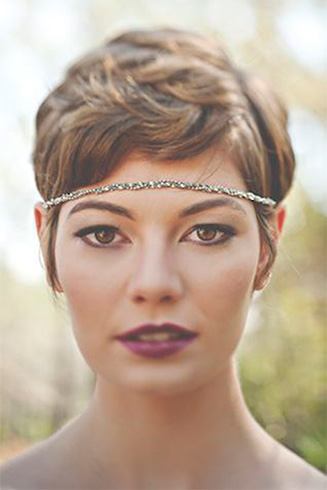 bridesmaid short hairstyles