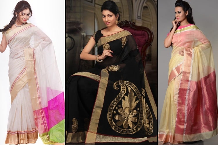 Chanderi Handloom Sarees Designs