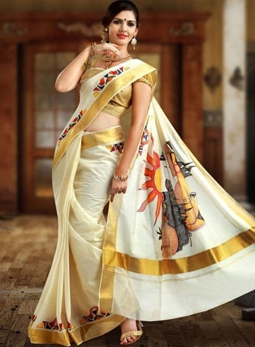 01 Gold silver wedding silk saree - Kanjivaram Silks