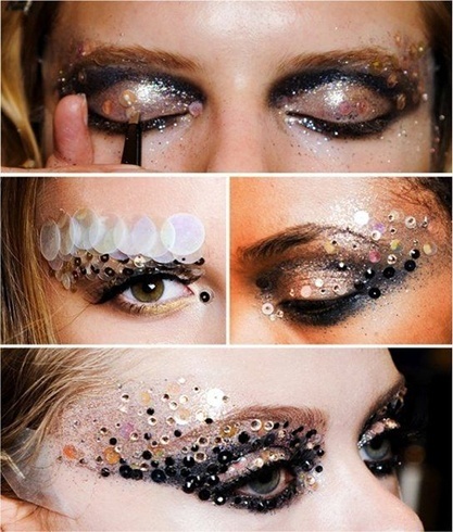 15 Spaß und modische Halloween-Make-up-Ideen  