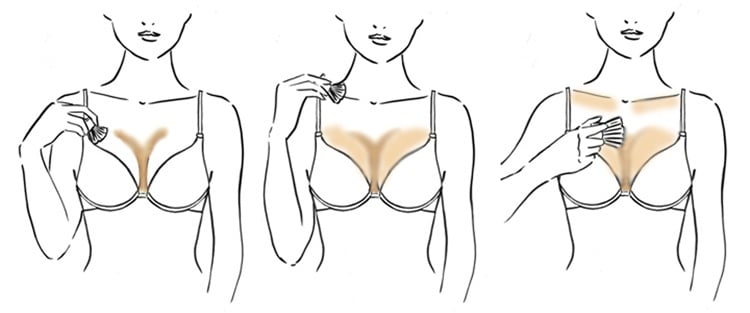 Flaunt The V-Neck Fashion a Little Cleavage Makeup