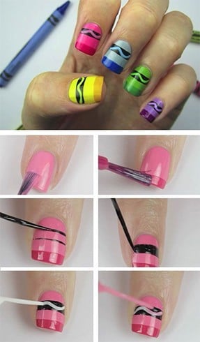 Back to School Nail Art Patterns