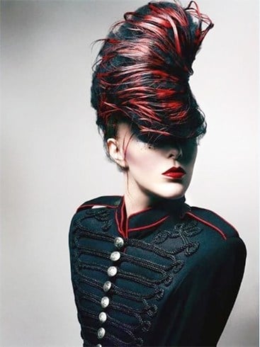 Crazy hairstyle