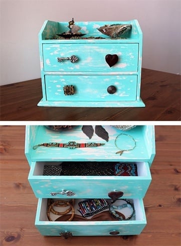 diy jewelry organizer