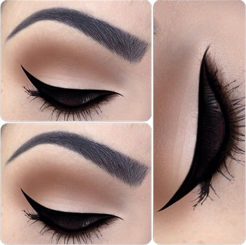 Eye makeup for college girls