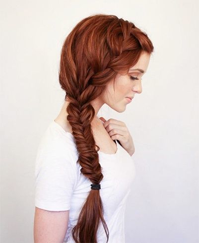 Fishtail Braid Hairstyle