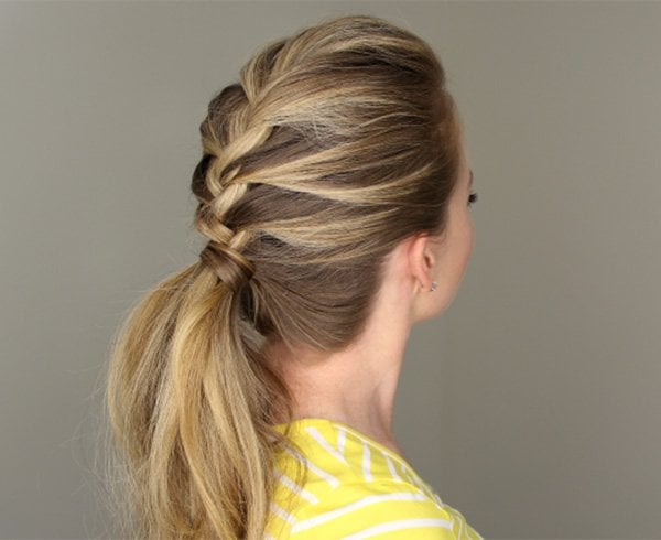 French Braid Pony Tails