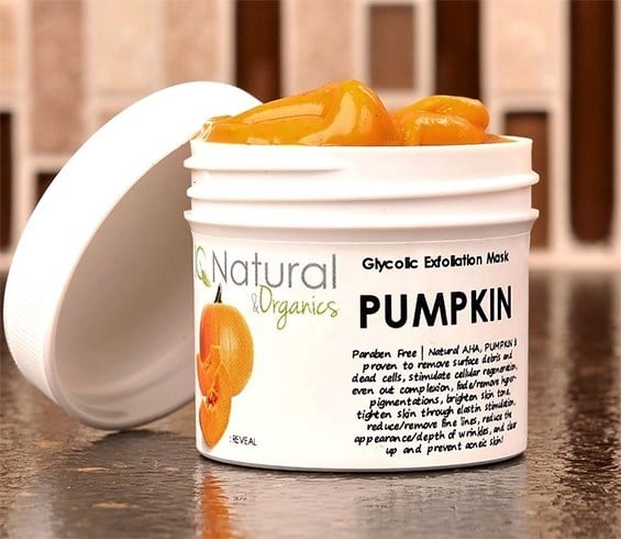 Glycolic exfoliation mask