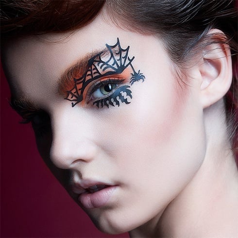 15 Spaß und modische Halloween-Make-up-Ideen  