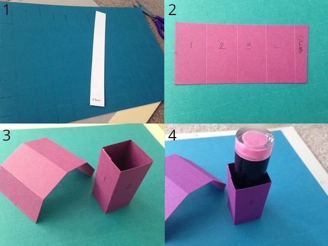 How to make lipstick holder