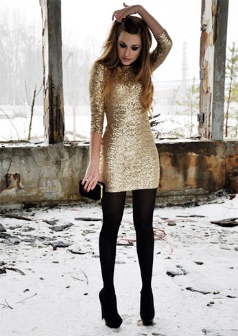 How to wear sequins