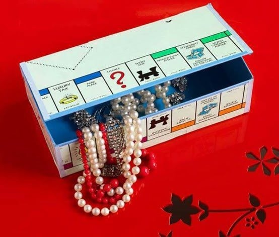 Game Board Jewelry Box
