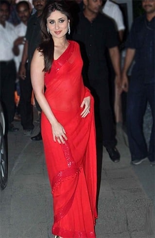 Kareena Kapoor in Manish Malhotra saree