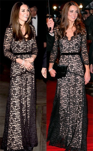 Kate Middleton lace dresses