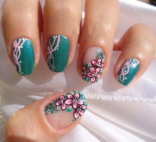 nail art designs step by step