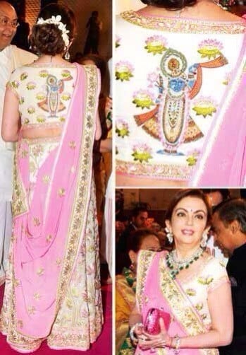 Nita Ambani 40 lakhs saree